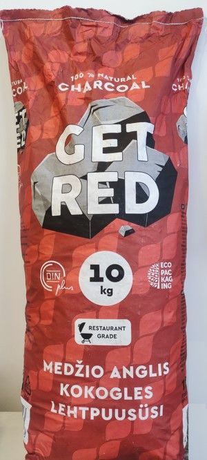 Деревне вугілля Get Red 10 кг