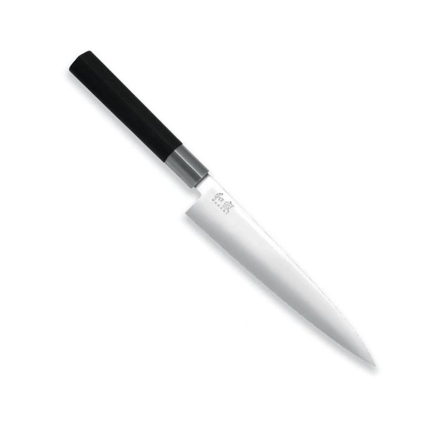 Кухонний ніж для філе KAI Wasabi Black 18 см