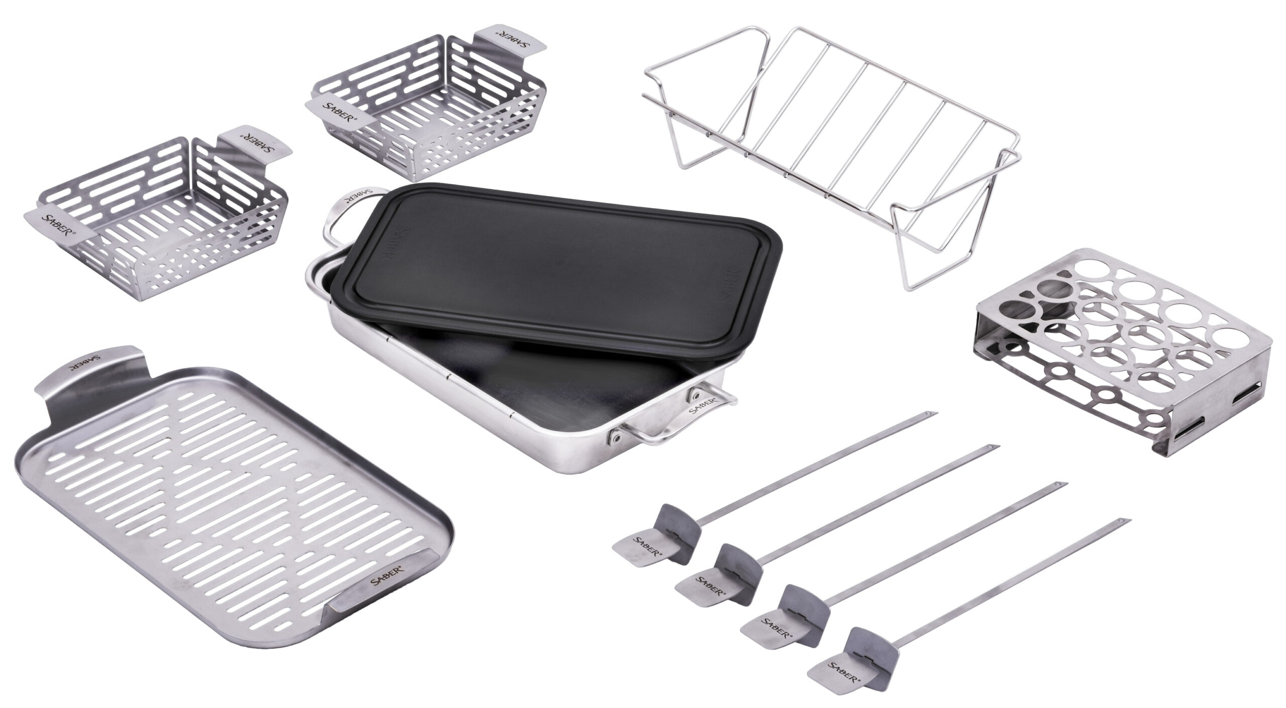 Набір аксесуарів для гриля SABER EZ Grilling System з 11 предметів