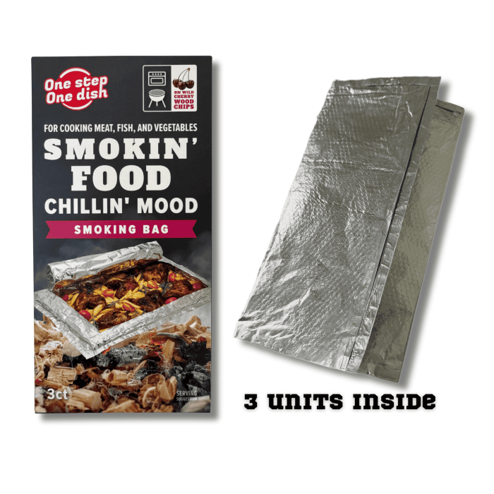 Пакет для копчення і запікання на щепі Черешні TM OneStepOneDish!