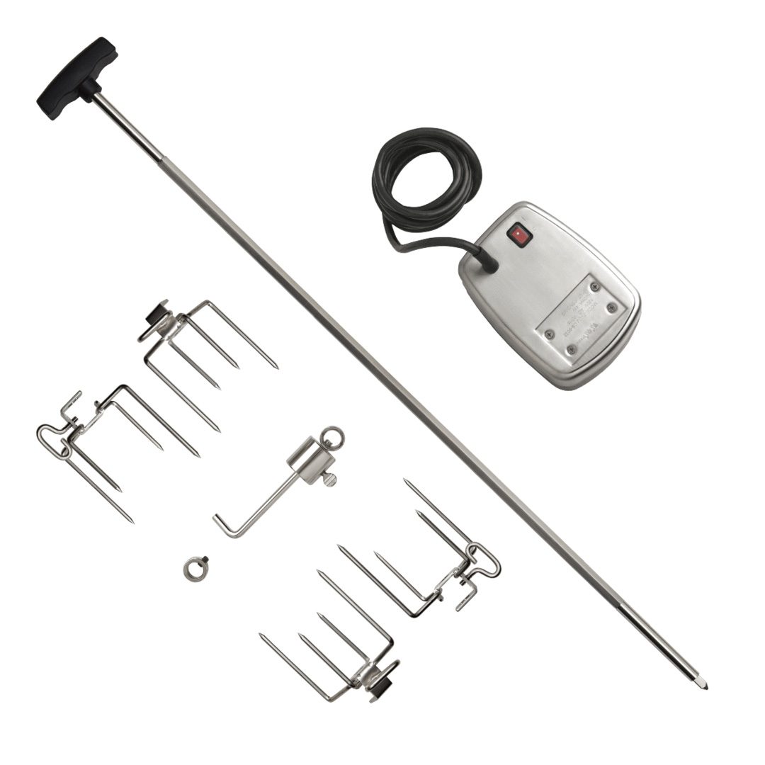 Вертел з 4-ма затискачами та електромотором для моделей Napoleon 665 69632