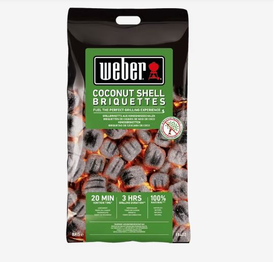 Брикети з кокосової стружки Weber, 8 кг