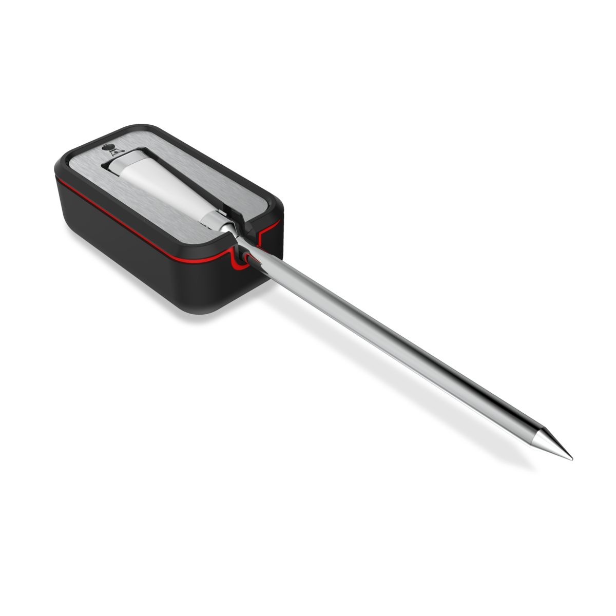 Розумний бездротовий щуп Weber із зарядним пристроєм, білий