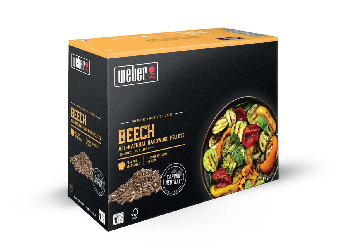 Деревні пелети Weber Beech (бук), 8 кг