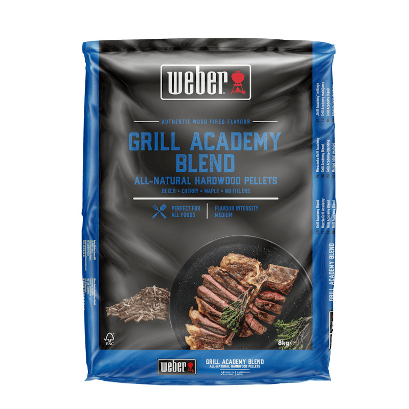 Деревні пеллети Weber суміш FSC Grill Academy Blend