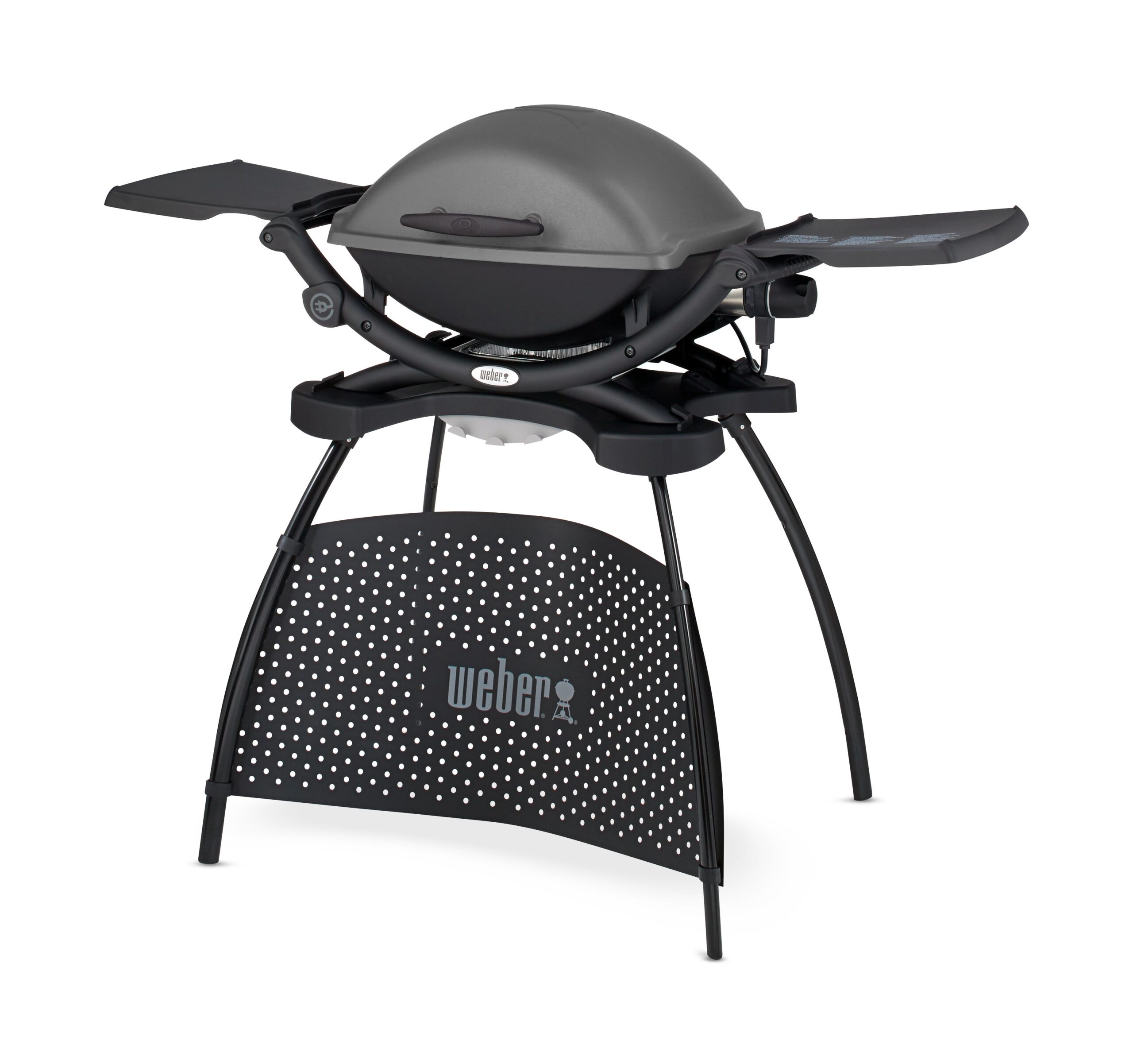 Електричний гриль Weber Q 2400 з підставкою, сірий