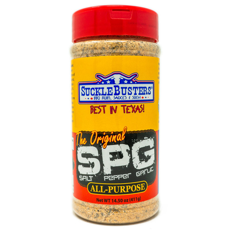 Приправа SuckleBusters SPG Salt Pepper Garlic - All-Purpose для барбекю універсальна 411 г