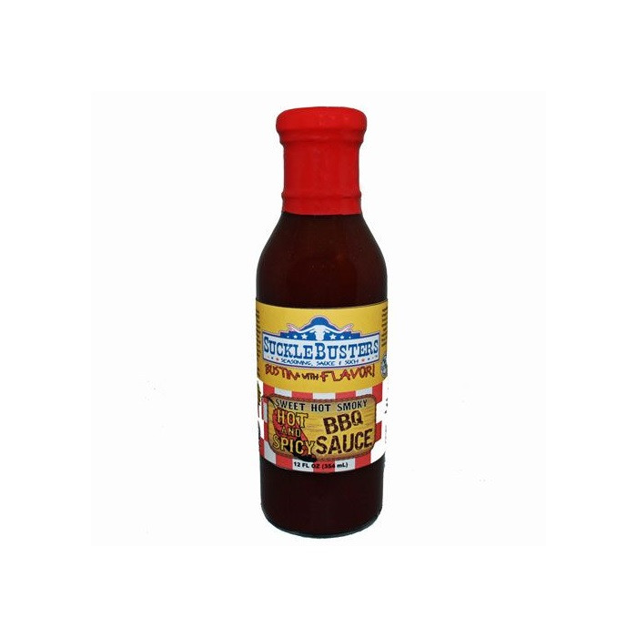Соус барбекю SuckleBusters Hot BBQ Sauce перичний 354 мл