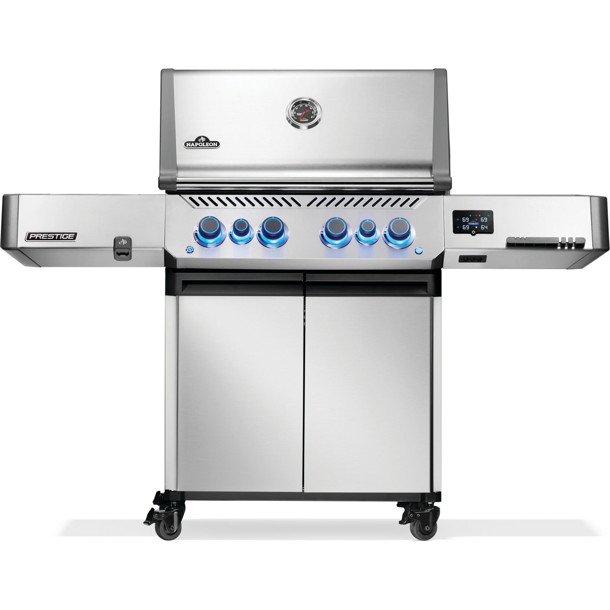 Газовий гриль Napoleon Prestige 500 Connected P500VXRSIBPSS-RC