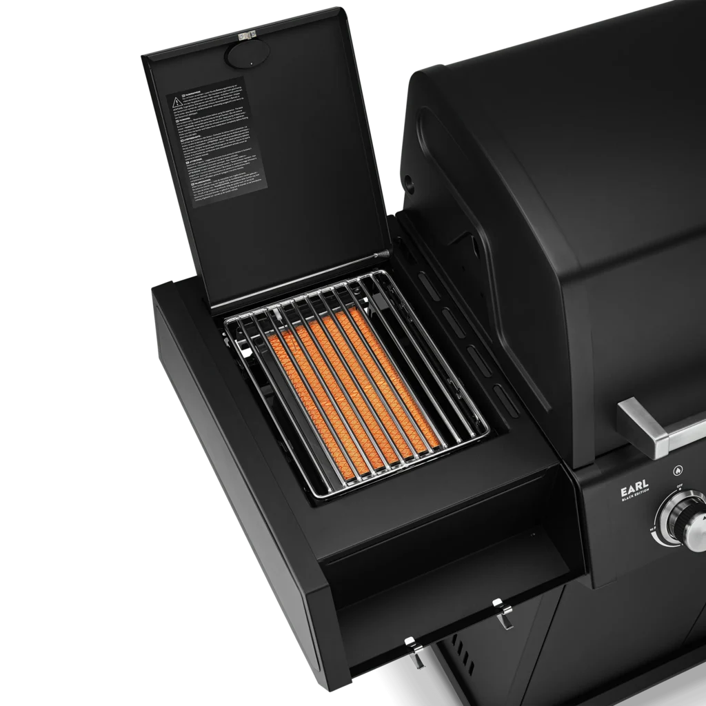 Газовий гриль BURNHARD EARL 3B Black Edition