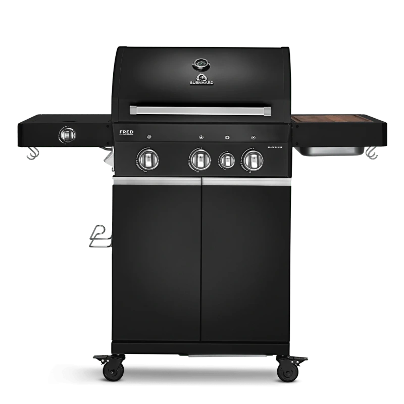 Газовий гриль Burnhard FRED 3B Deluxe Black Edition Series 3 Stainless