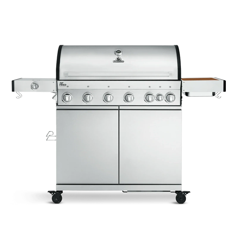 Газовий гриль BURNHARD Fat FRED 6B Deluxe Series 3 Stainless