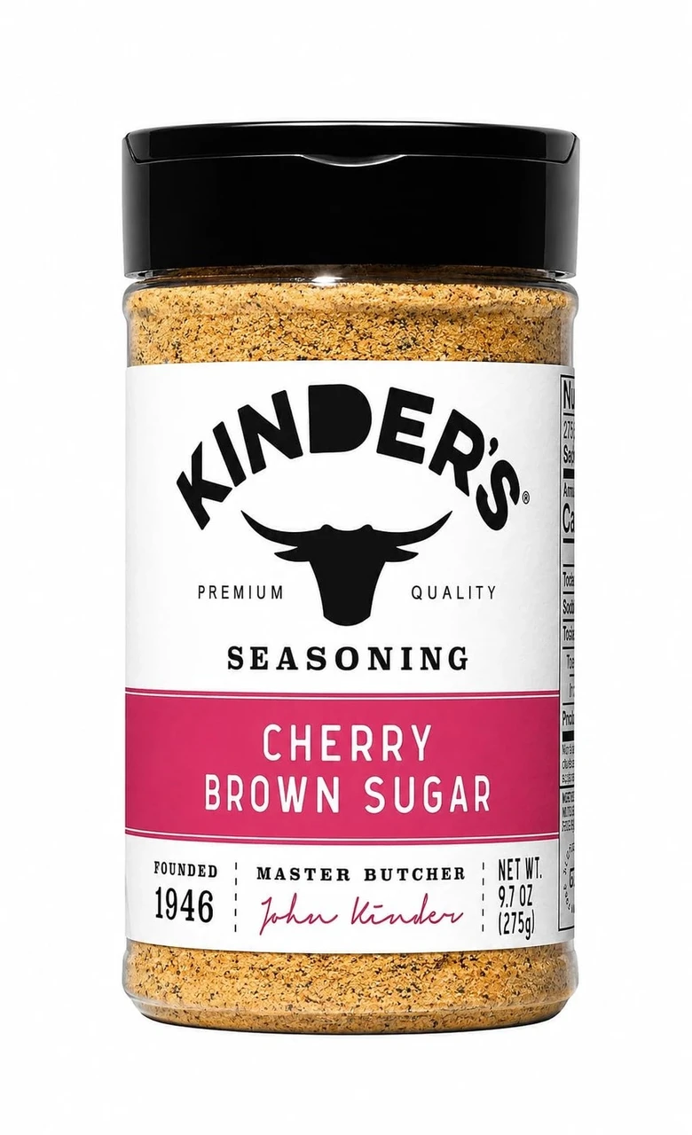 Приправа Kinder's Seasoning Cherry Brown Sugar, для свинини та реберець, 275 г