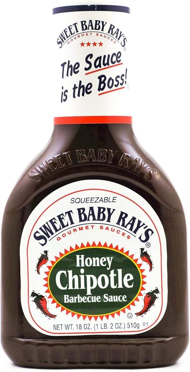 Соус барбекю Sweet Baby Ray's Honey Chipotle, медово-гострий, 510 г