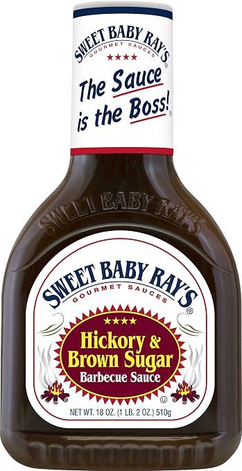 Соус барбекю Sweet Baby Ray's Hickory & Brown Sugar, з копченим присмаком та коричневим цукром, 510 г