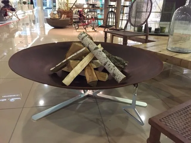 Чаша для вогнища зі сталі CorTen, 100 см