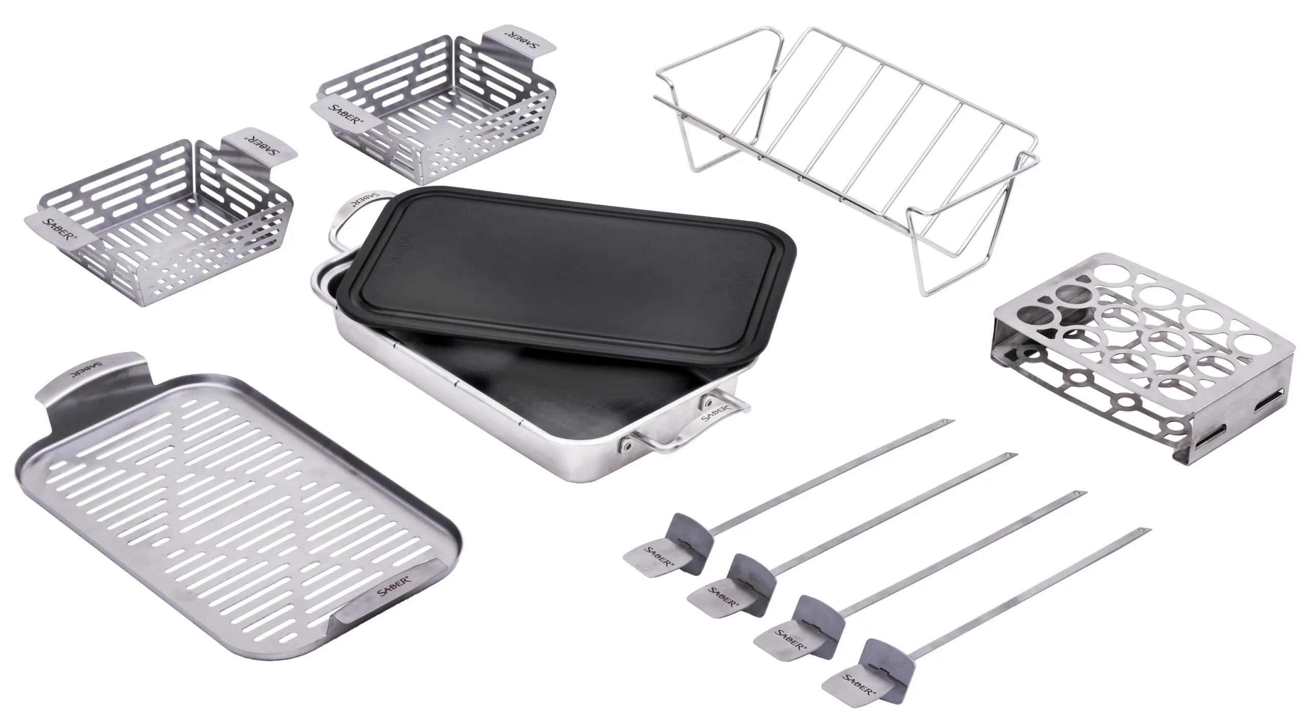 Набір аксесуарів для гриля SABER EZ Grilling System з 11 предметів
