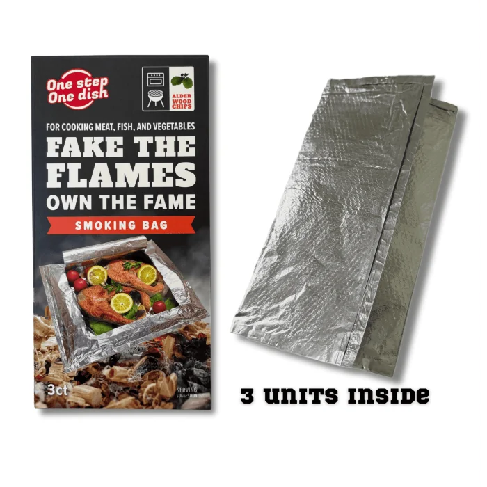 Пакет для копчення і запікання на щепі Вільхи TM OneStepOneDish!