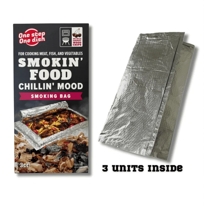 Пакет для копчення і запікання на щепі Черешні TM OneStepOneDish!