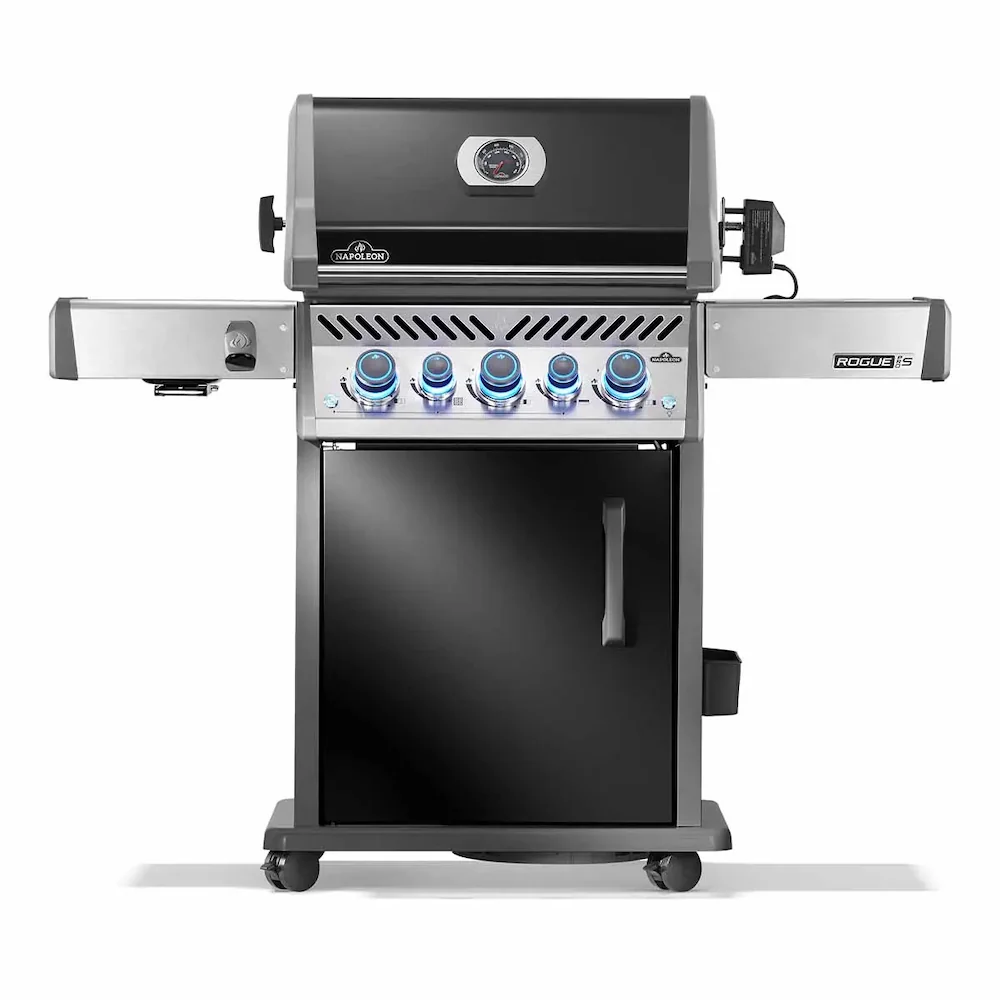 Газовий гриль Napoleon Rogue PRO-S 425, чорний RPS425RSIBPK-2-UA-R