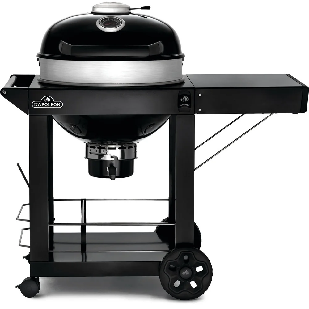 Вугільний гриль зі столом Napoleon Professional 57 см PRO22K-CART-3