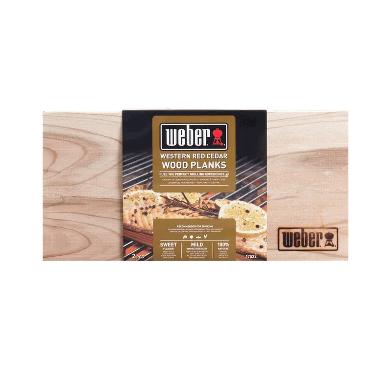 Планки кедрові для копчення (великі) Weber, 2 шт