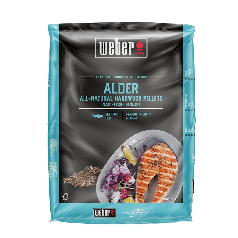 Деревні пеллети Weber вільха FSC Alder