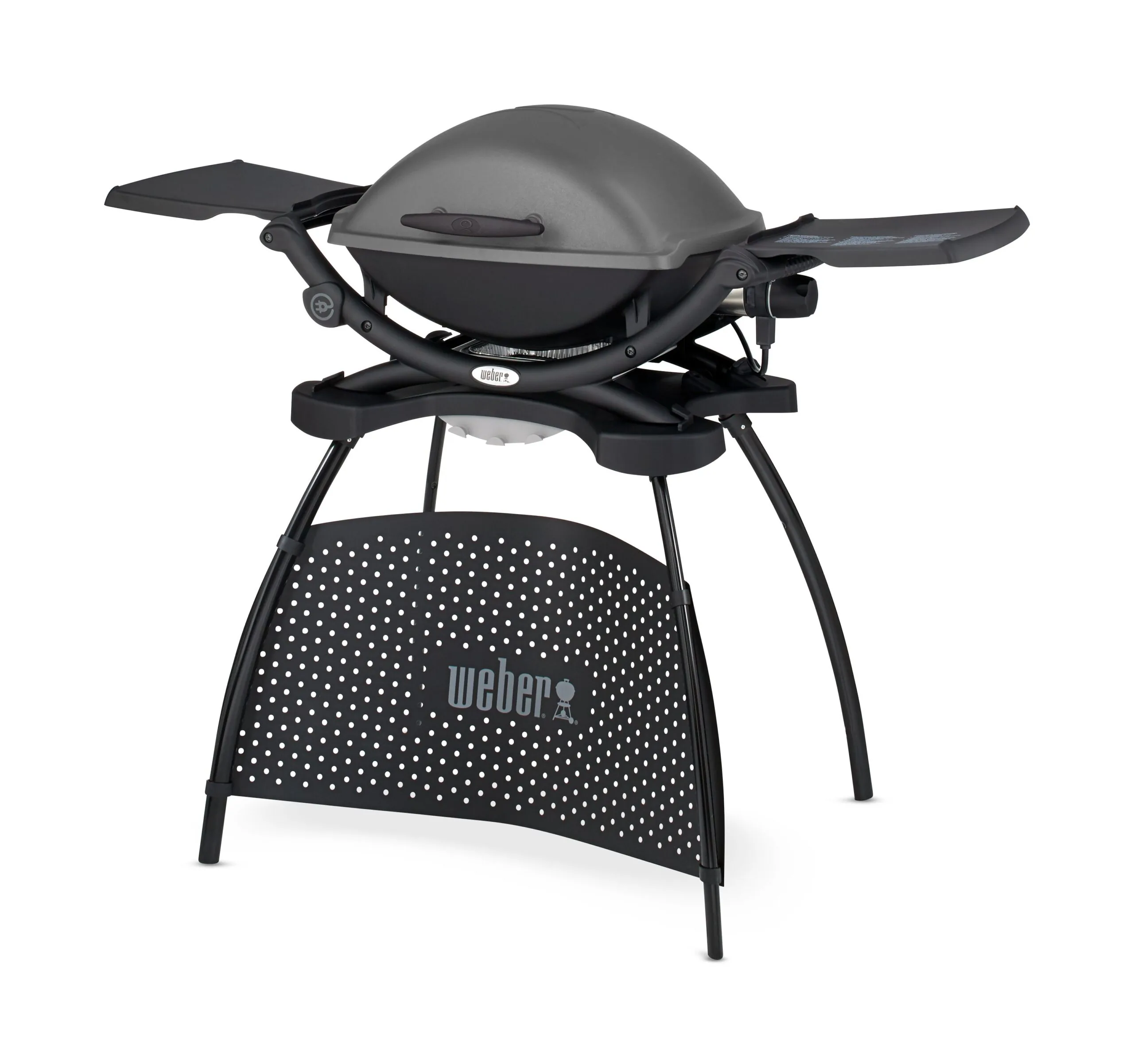 Електричний гриль Weber Q 2400 з підставкою, сірий