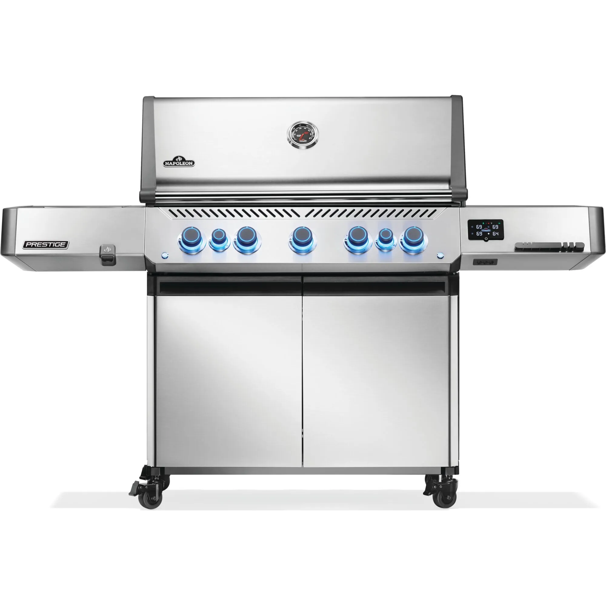 Газовий гриль Napoleon Prestige 665 Connected P665VXRSIBPSS-RC