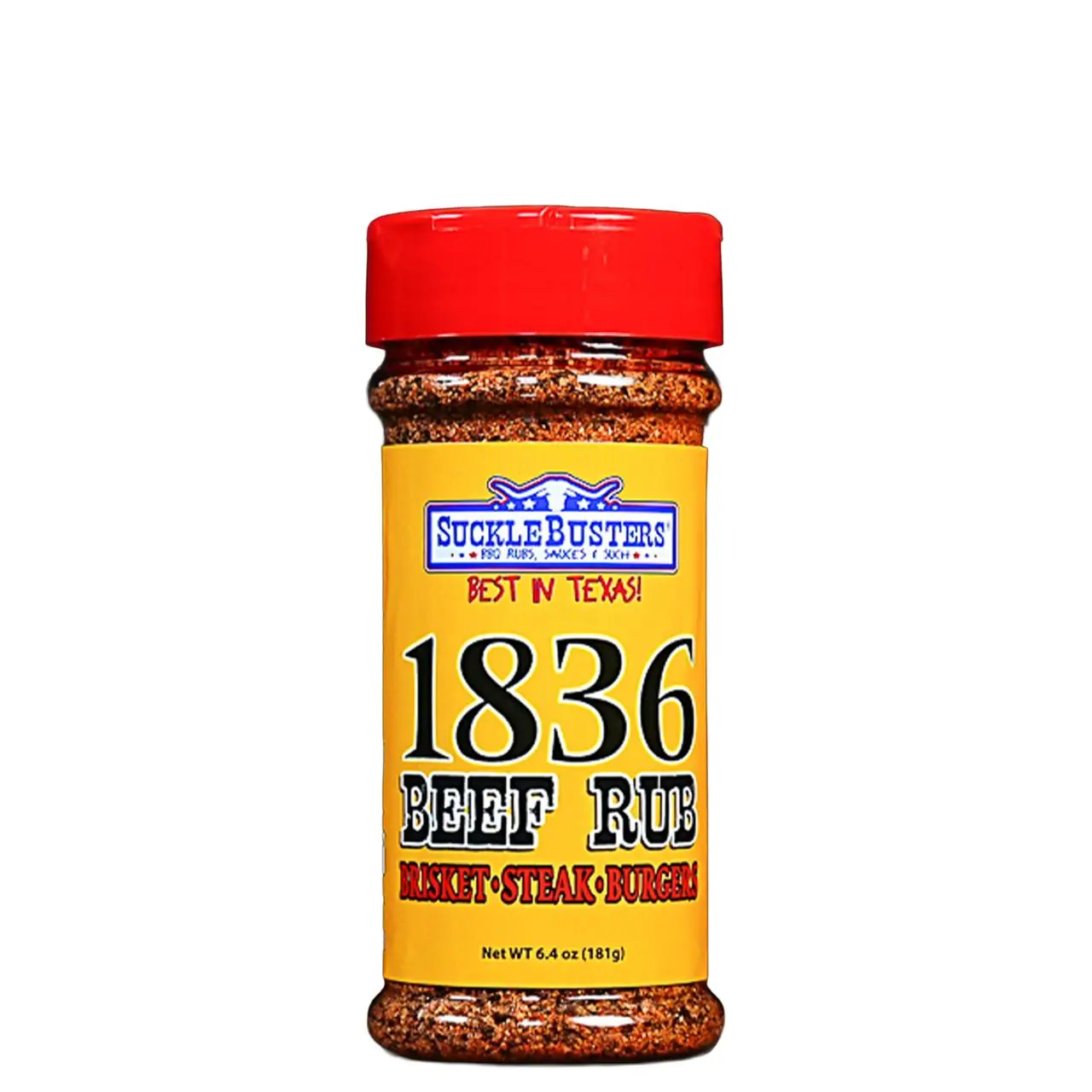 Приправа для яловичини SuckleBusters 1836 Beef Rub, для стейків, бургерів та BBQ, 181 г
