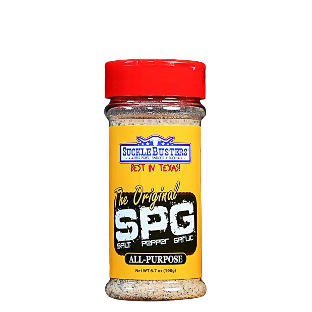 Універсальна приправа SuckleBusters SPG All-Purpose із сіллю, чорним перцем та часником, 190 г